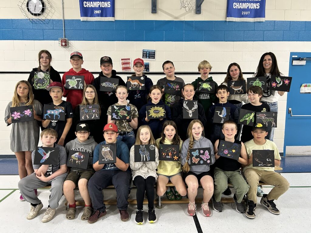 Dunsford District Elementary School hosts Family Arts Night BBQ